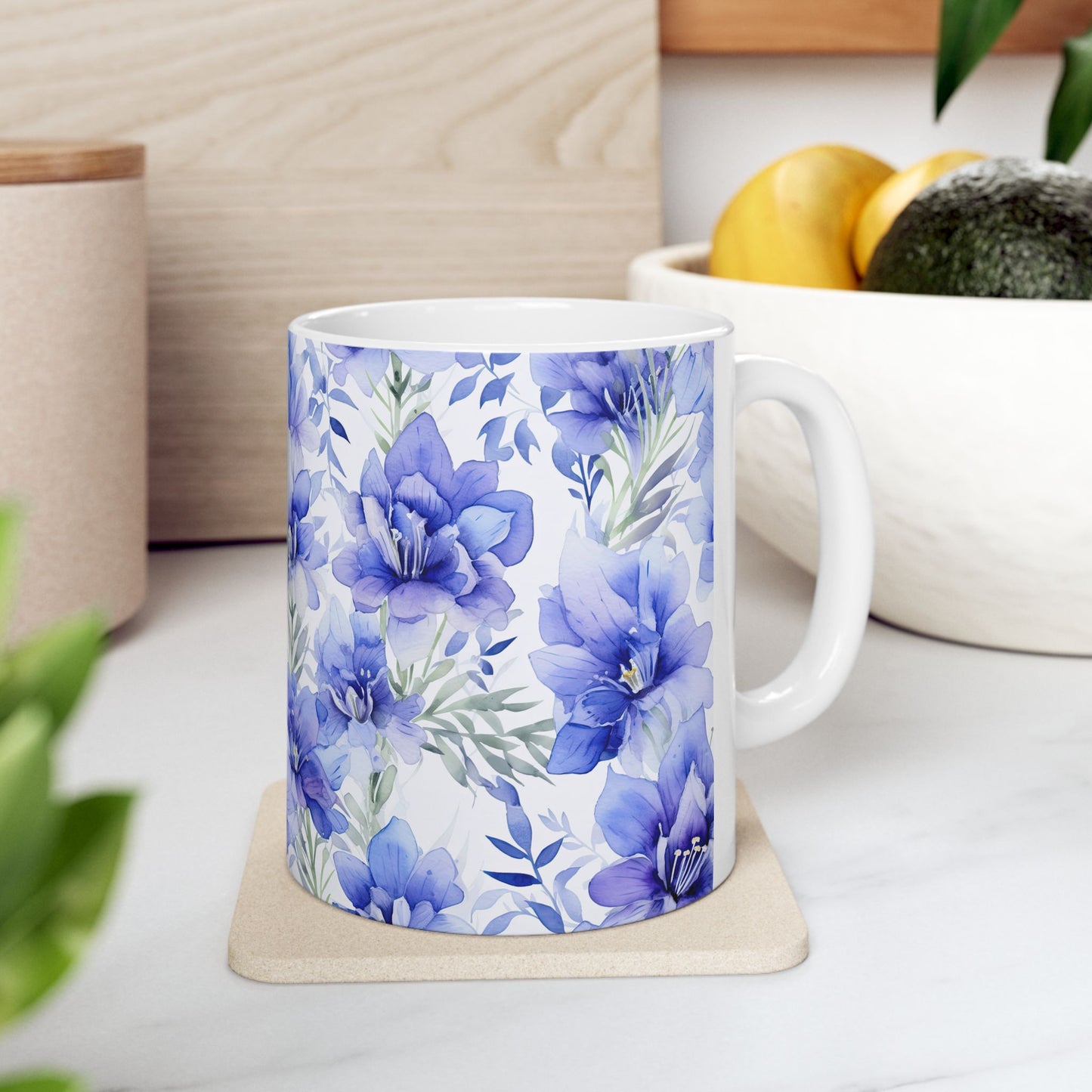 JAFFIRMATIONS, Custom ceramic11oz designer coffee and tea cups