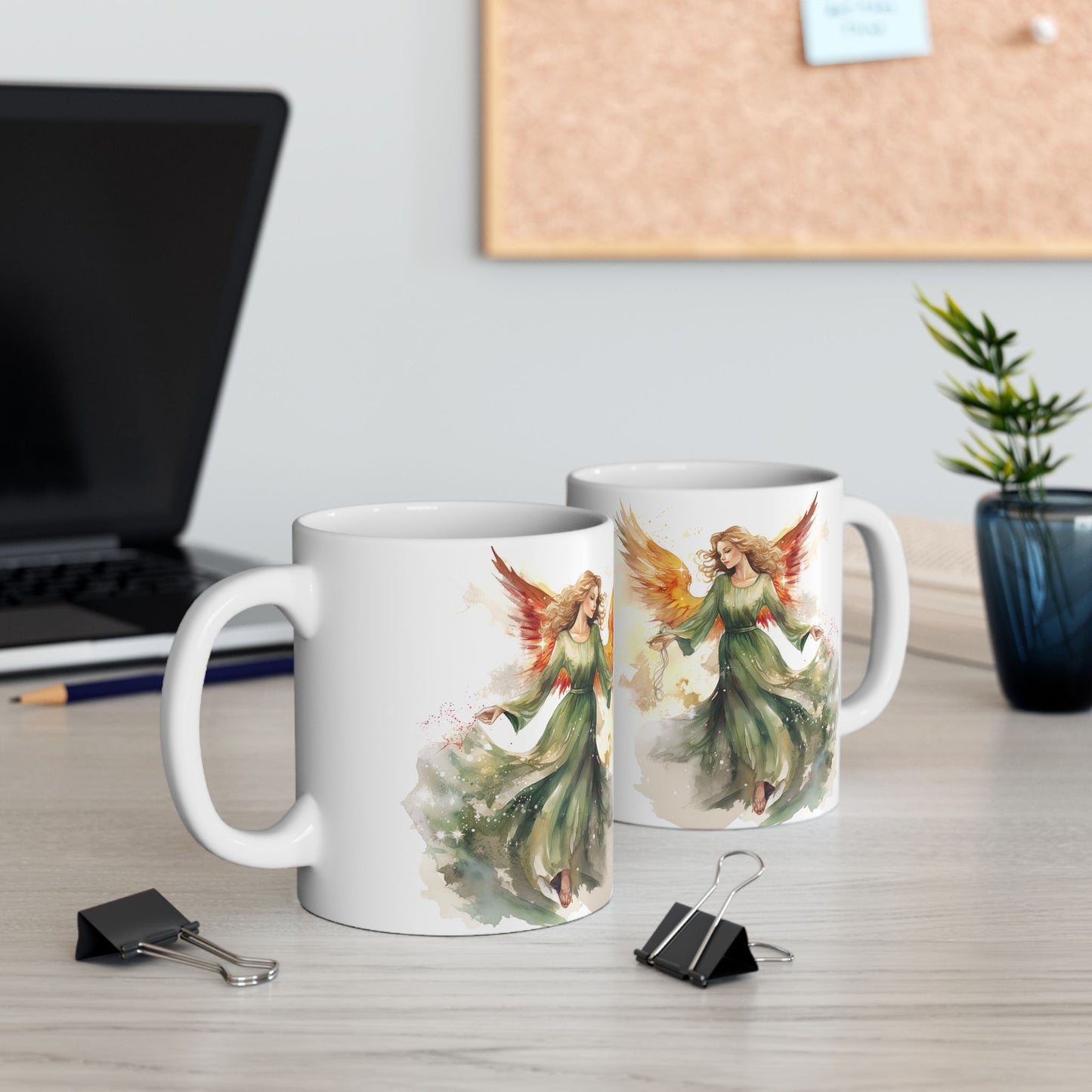 Ceramic Mug, (11oz)