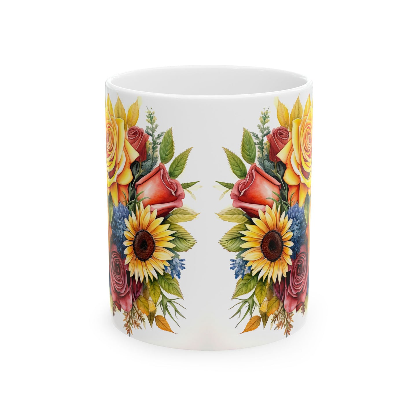 JAFFIRMATIONS, Custom ceramic11oz designer coffee and tea cups