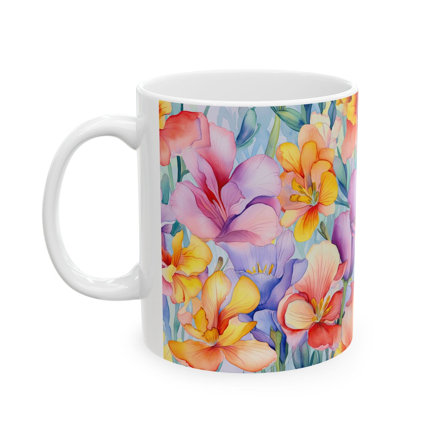 JAFFIRMATIONS, Custom ceramic11oz designer coffee and tea cups