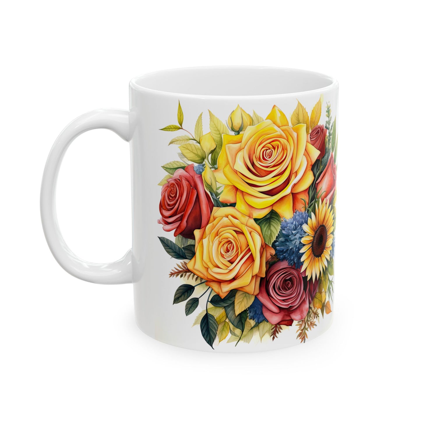 Ceramic Mug, (11oz, )