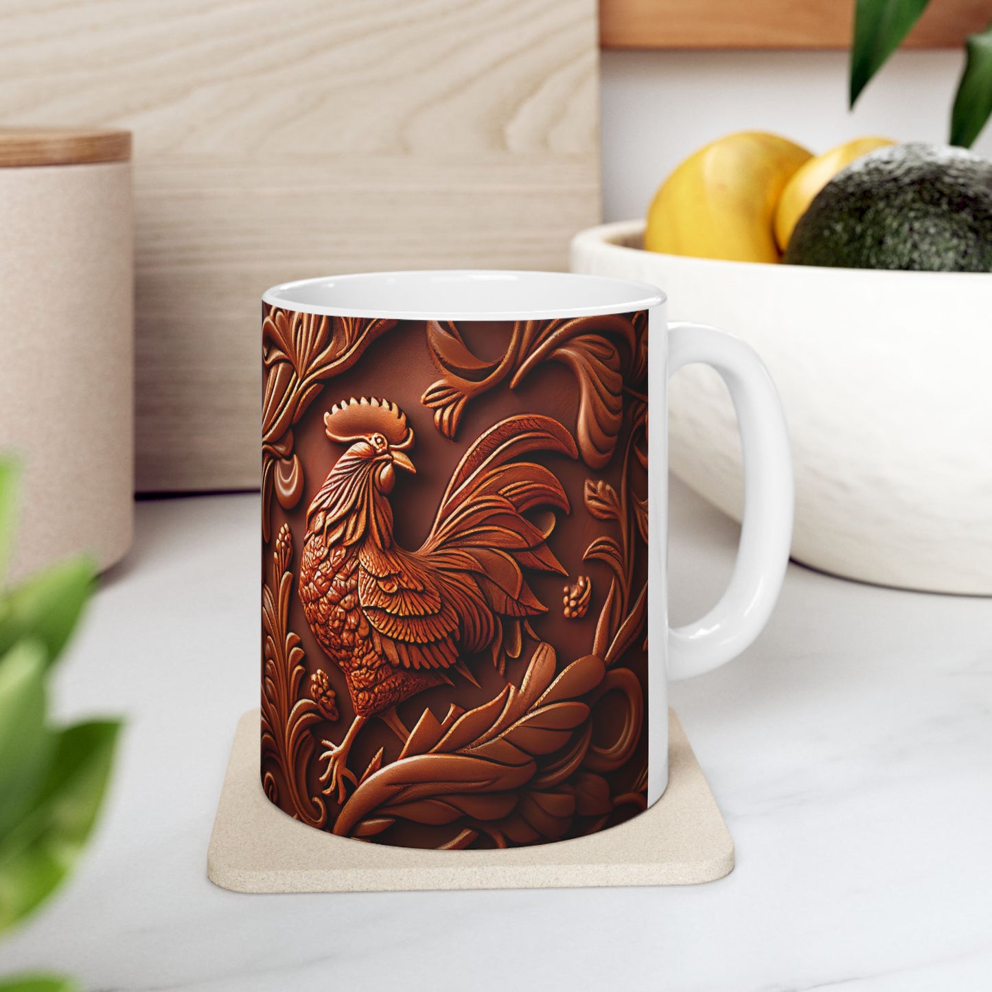 Ceramic Mug, (11oz, )