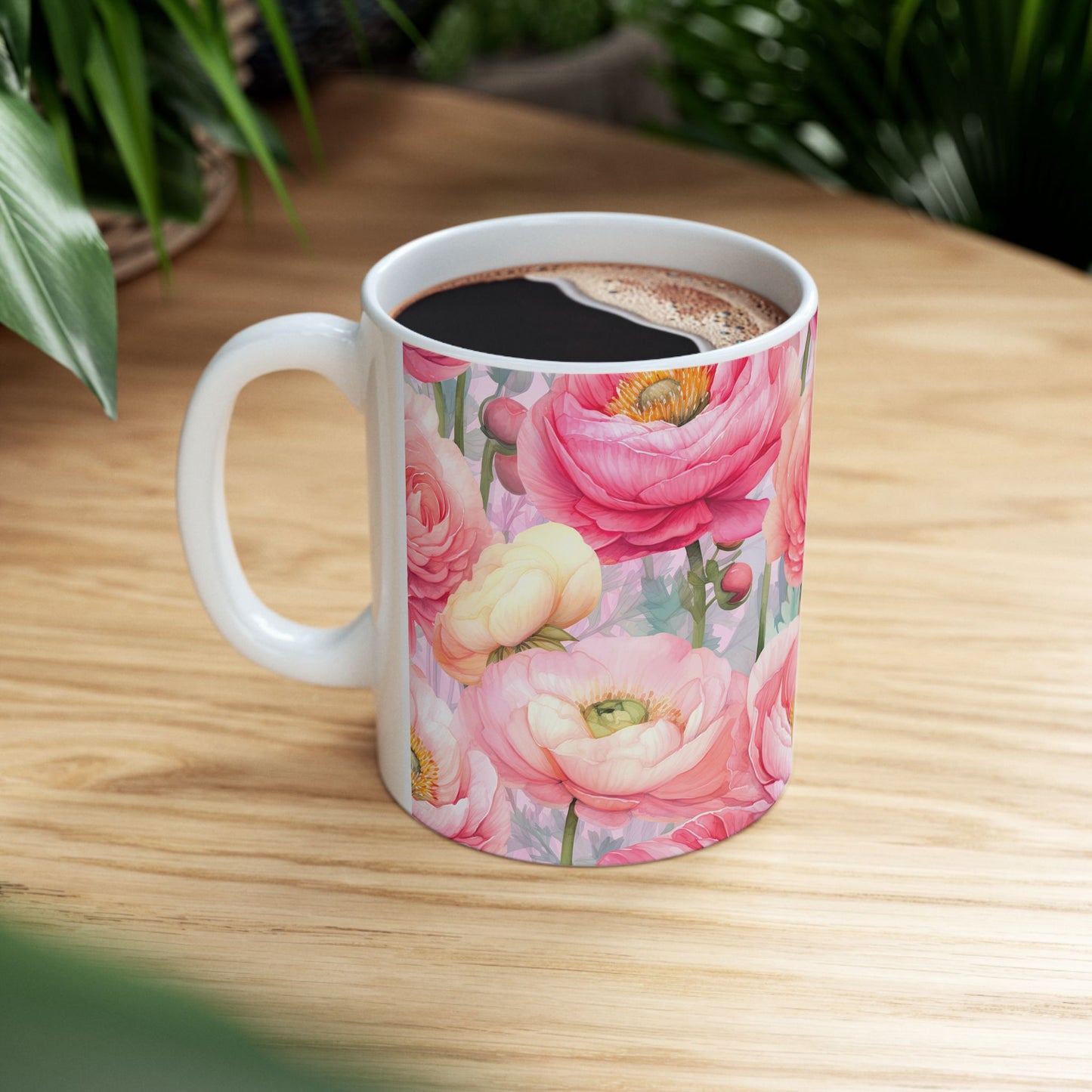 JAFFIRMATIONS, Custom ceramic11oz designer coffee and tea cups