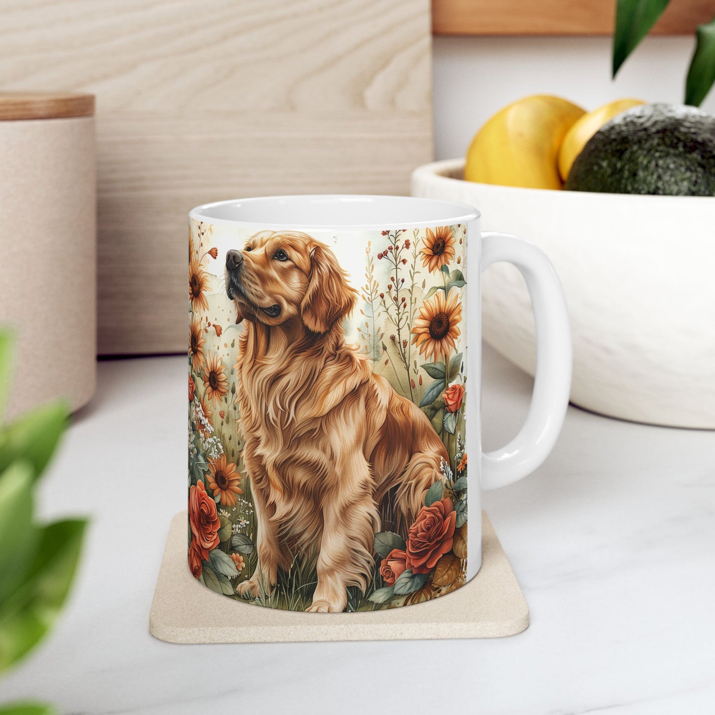 Ceramic Mug, (11oz,)