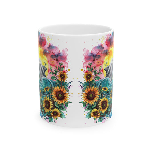 Ceramic Mug, (11oz, )