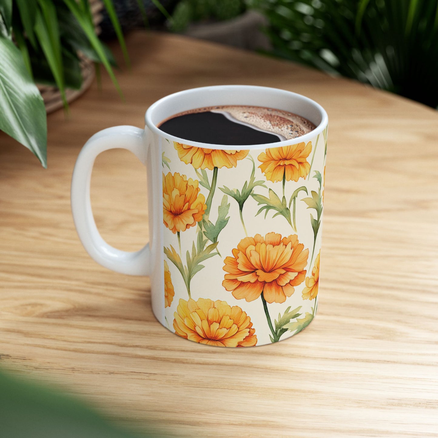 JAFFIRMATIONS, Custom ceramic11oz designer coffee and tea cups