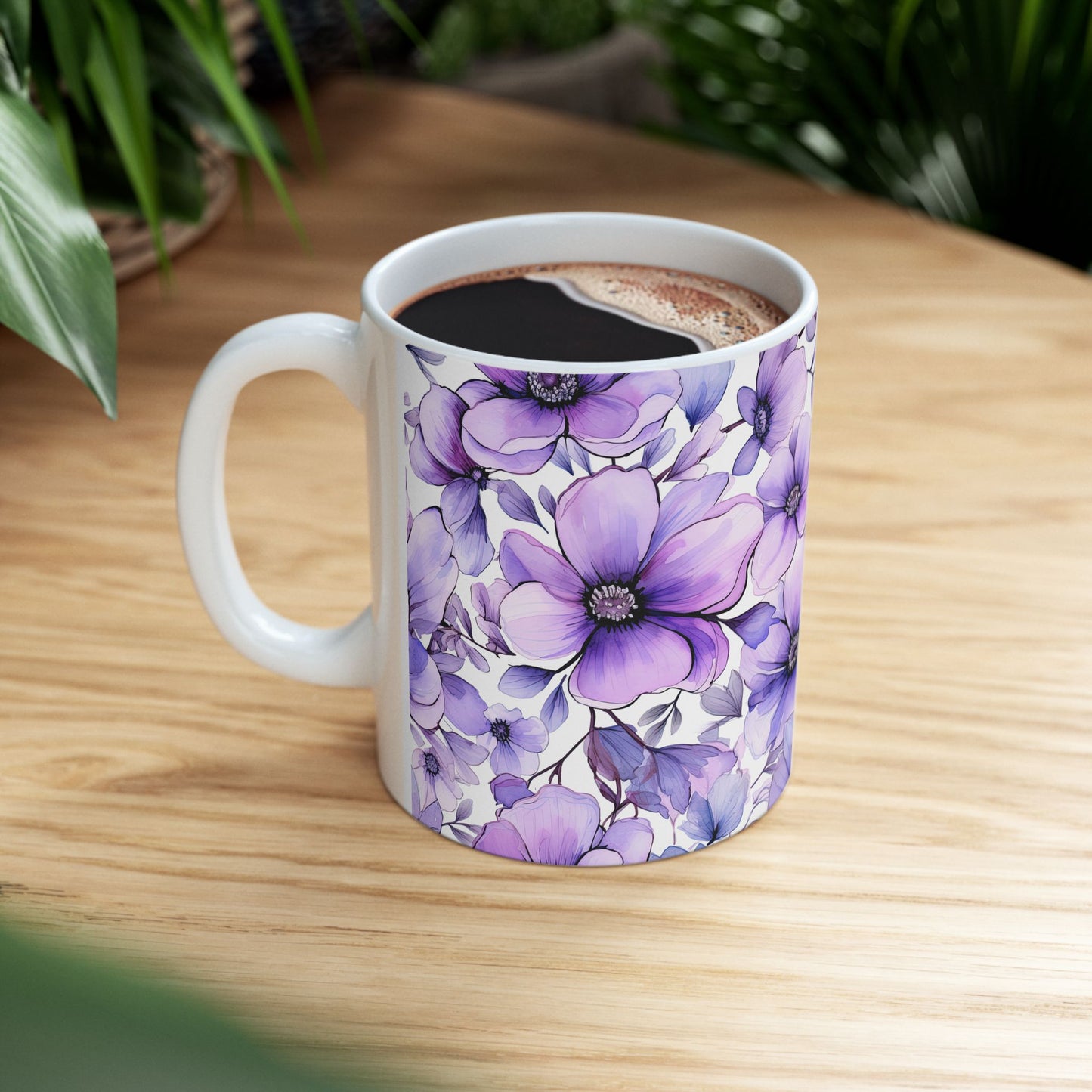 JAFFIRMATIONS, Custom ceramic11oz designer coffee and tea cups