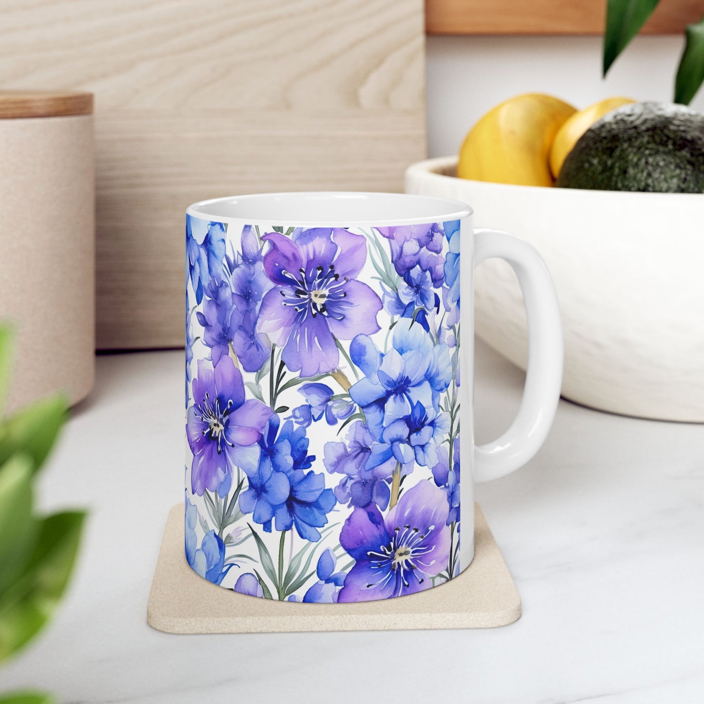 JAFFIRMATIONS, Custom ceramic11oz designer coffee and tea cups