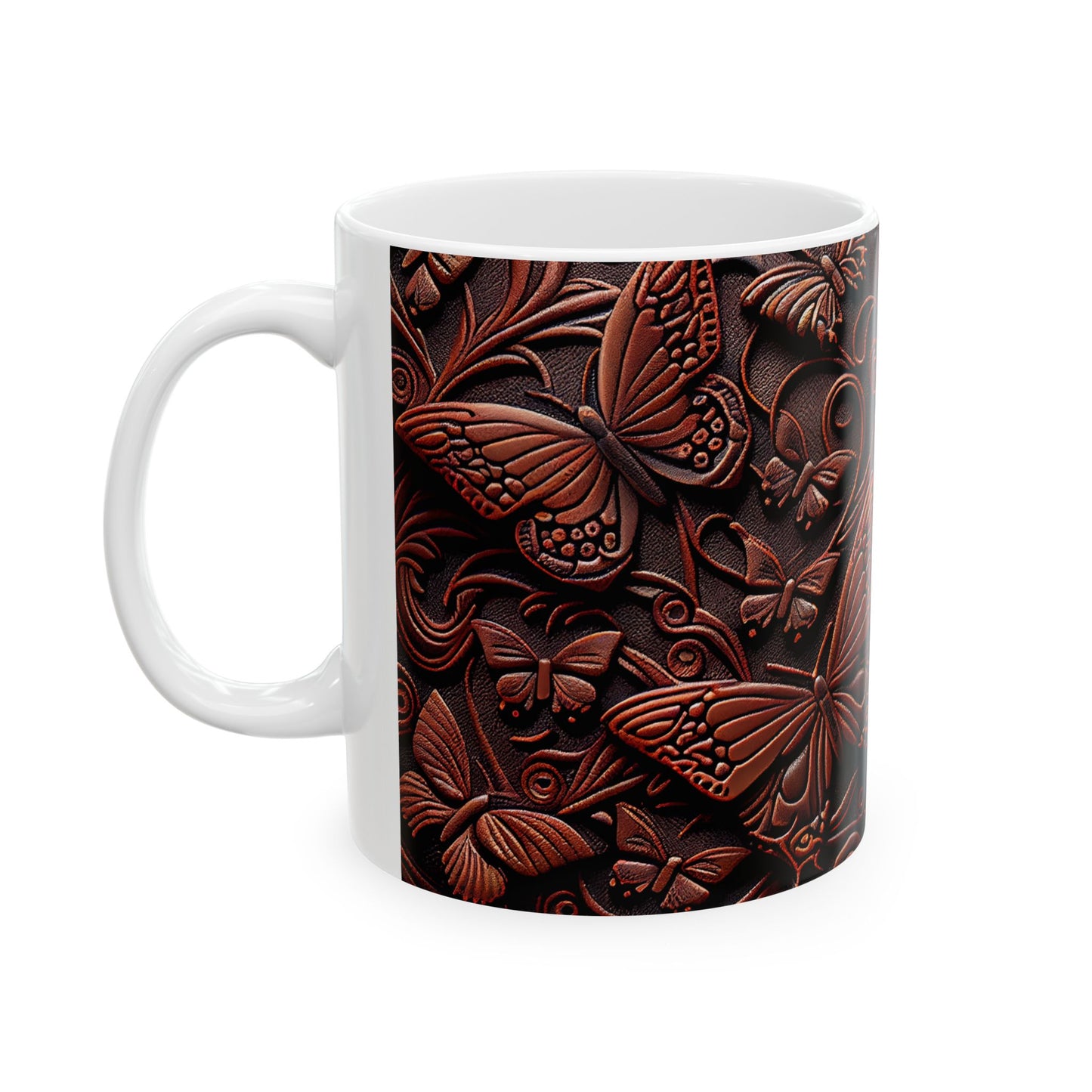 JAFFIRMATIONS, Custom ceramic11oz designer coffee and tea cups