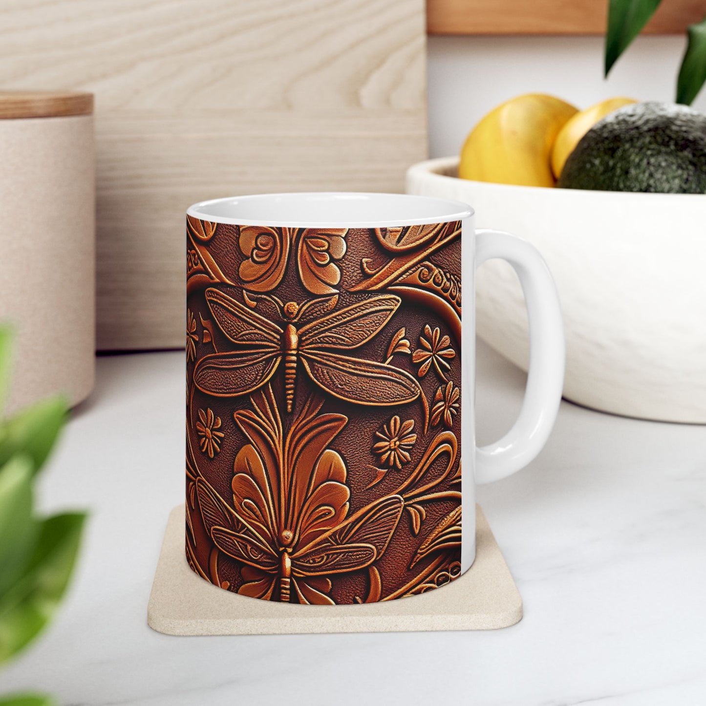 JAFFIRMATIONS, Custom ceramic11oz designer coffee and tea cups