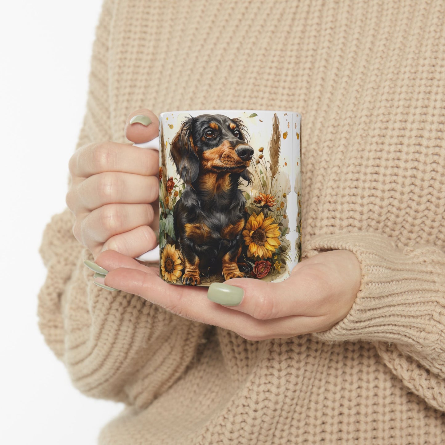 Ceramic Mug, (11oz,)