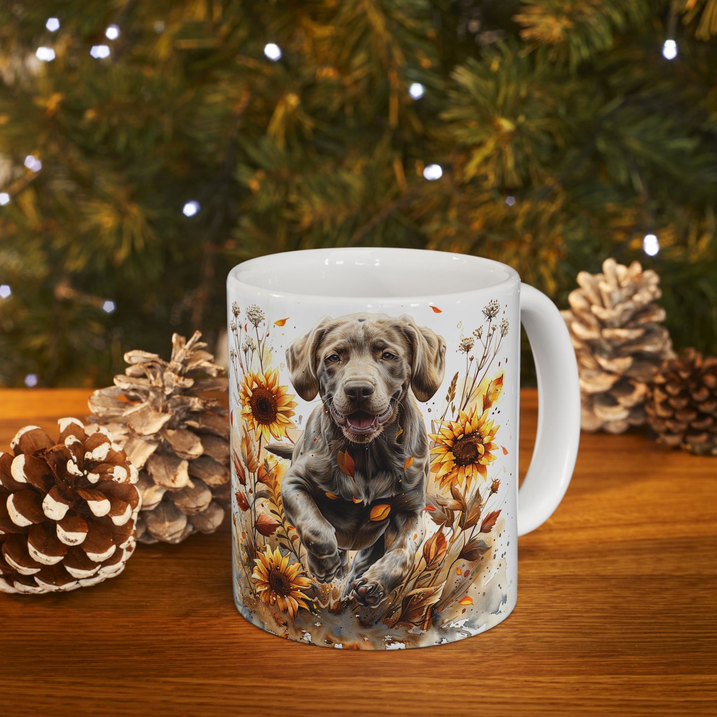 Ceramic Mug, (11oz,)