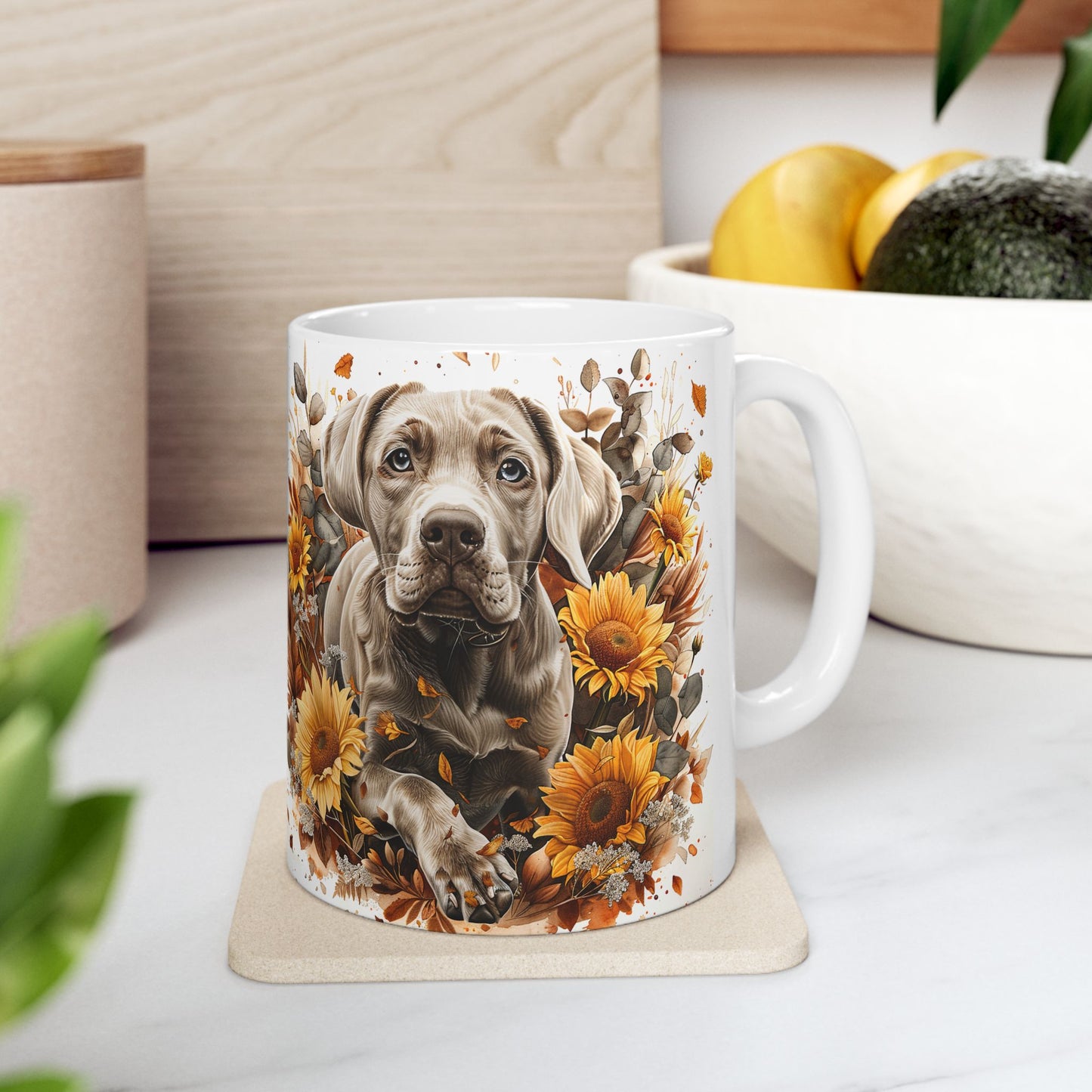 Ceramic Mug, (11oz,)