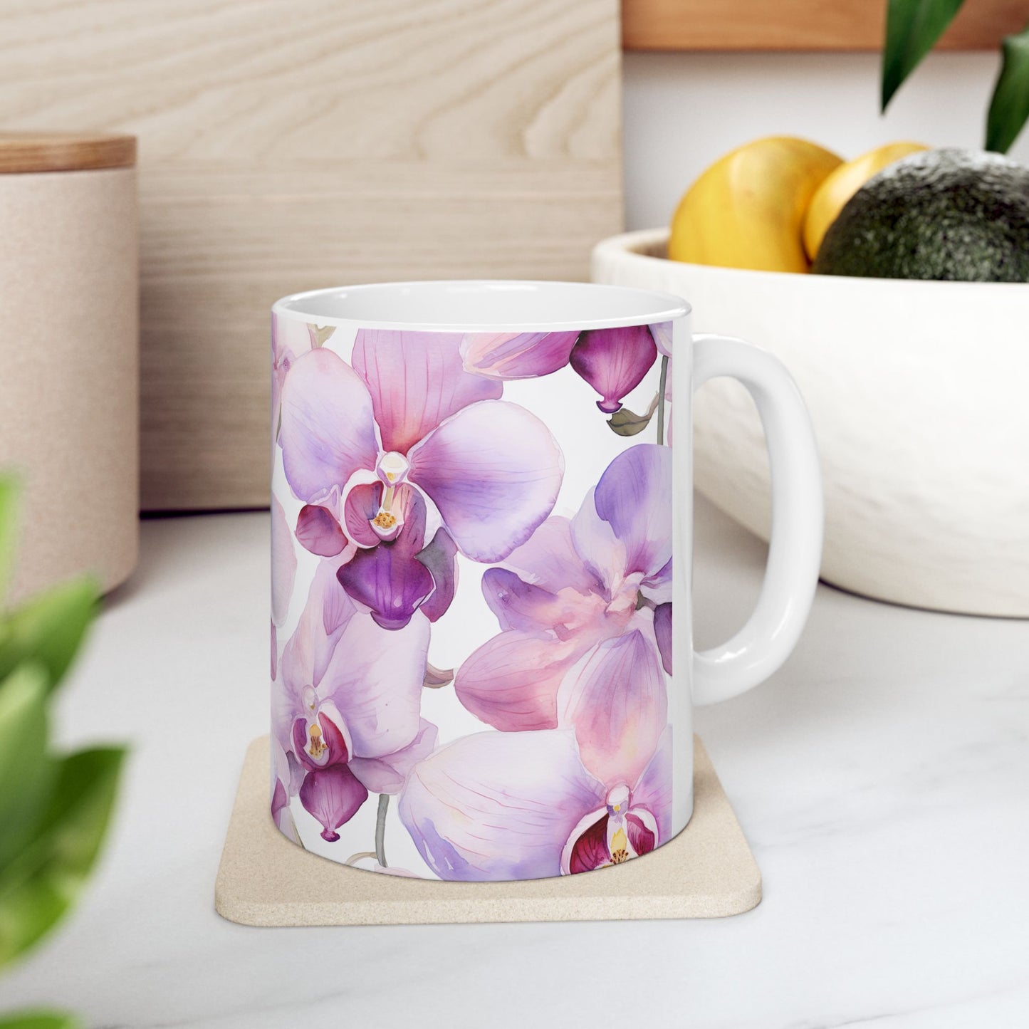 JAFFIRMATIONS, Custom ceramic11oz designer coffee and tea cups