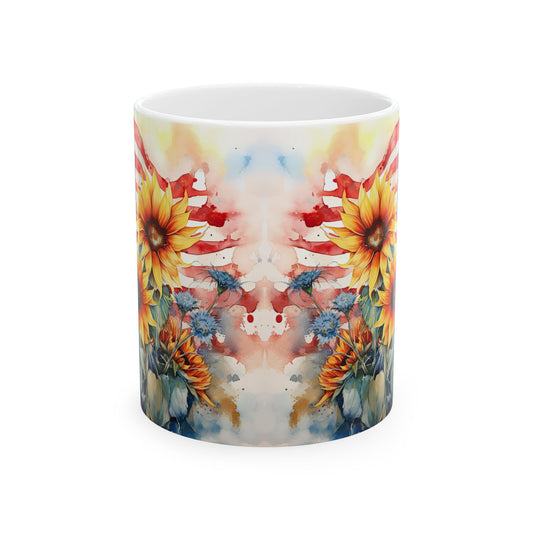 Ceramic Mug, (11oz, )