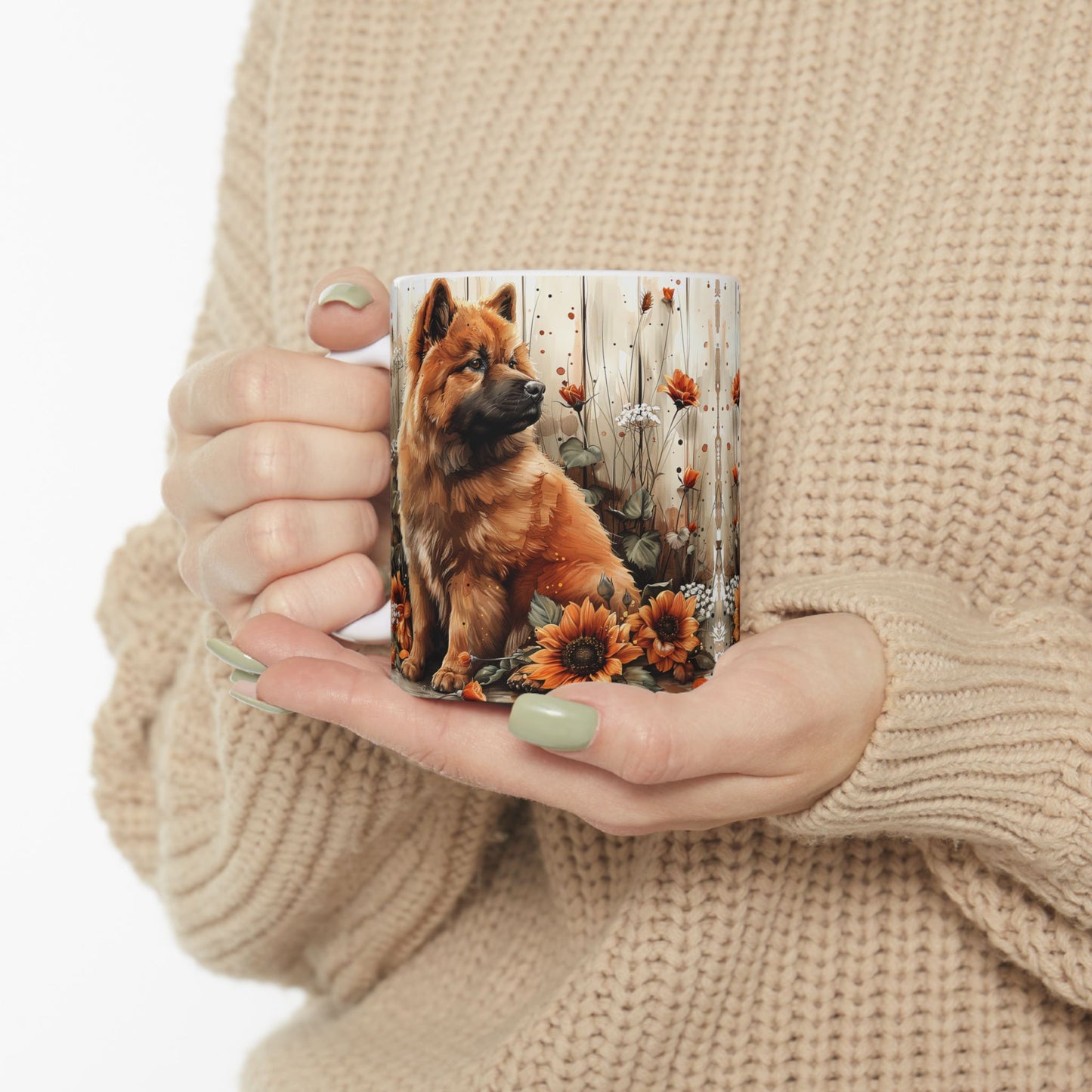 Ceramic Mug, (11oz,)