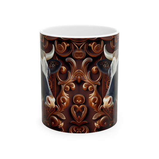 Ceramic Mug, (11oz, )