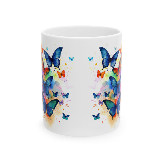 Ceramic Mug, (11oz)