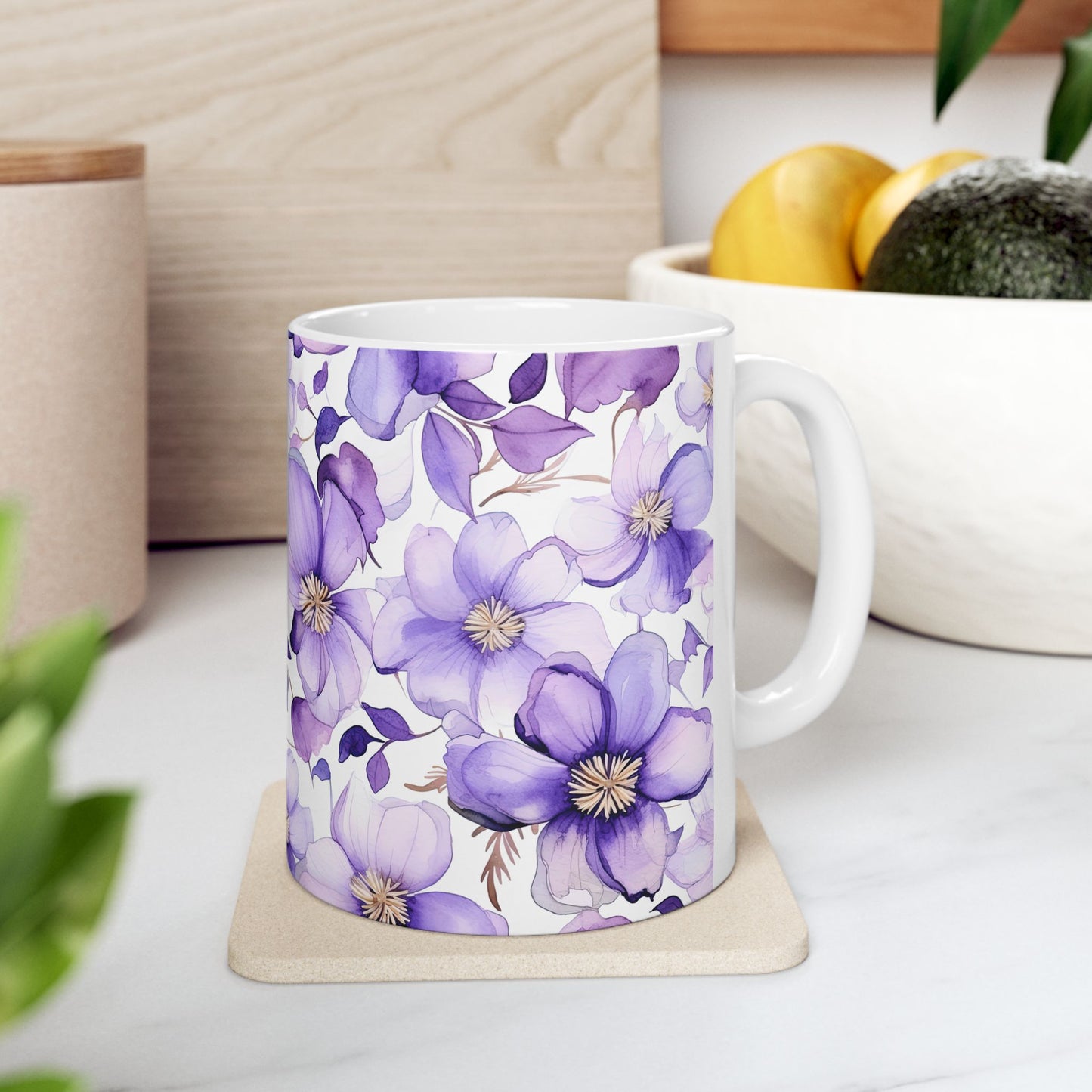 JAFFIRMATIONS, Custom ceramic11oz designer coffee and tea cups