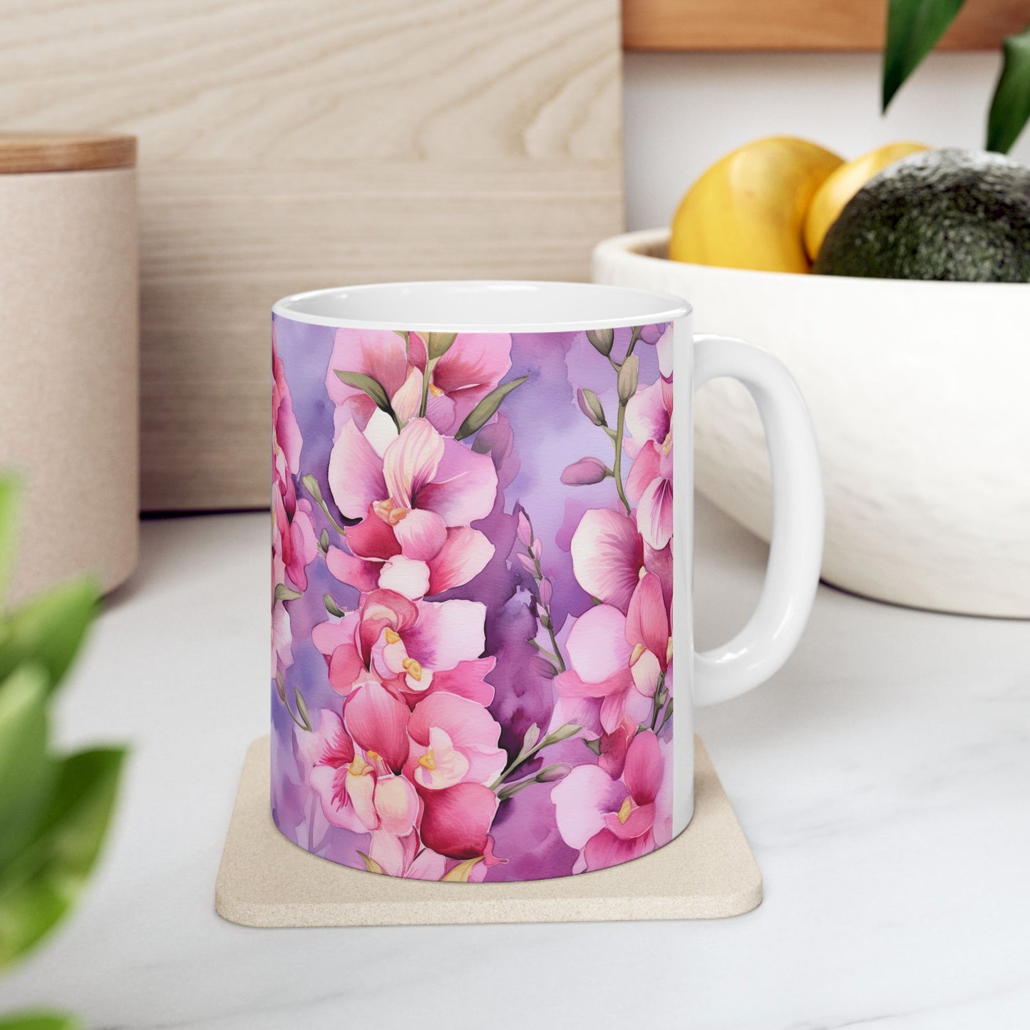 JAFFIRMATIONS, Custom ceramic11oz designer coffee and tea cups