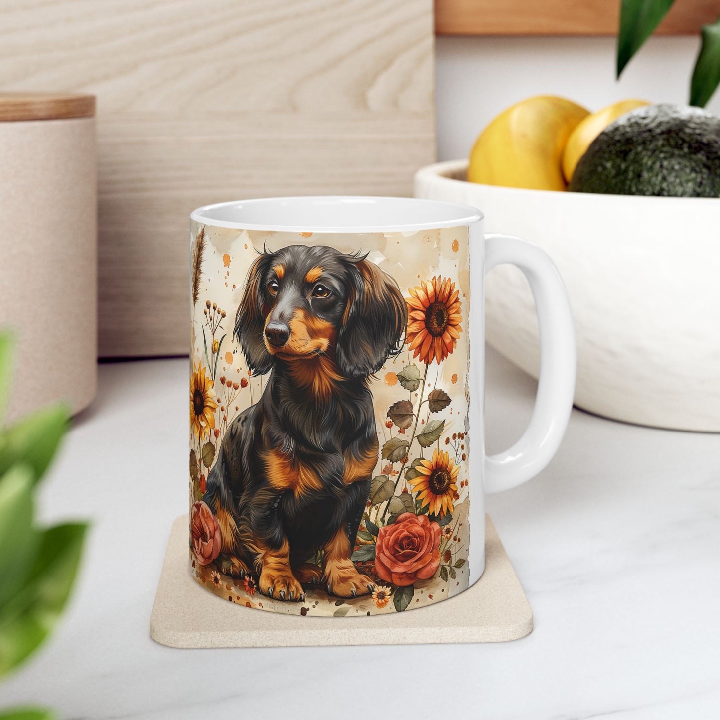 Ceramic Mug, (11oz,)