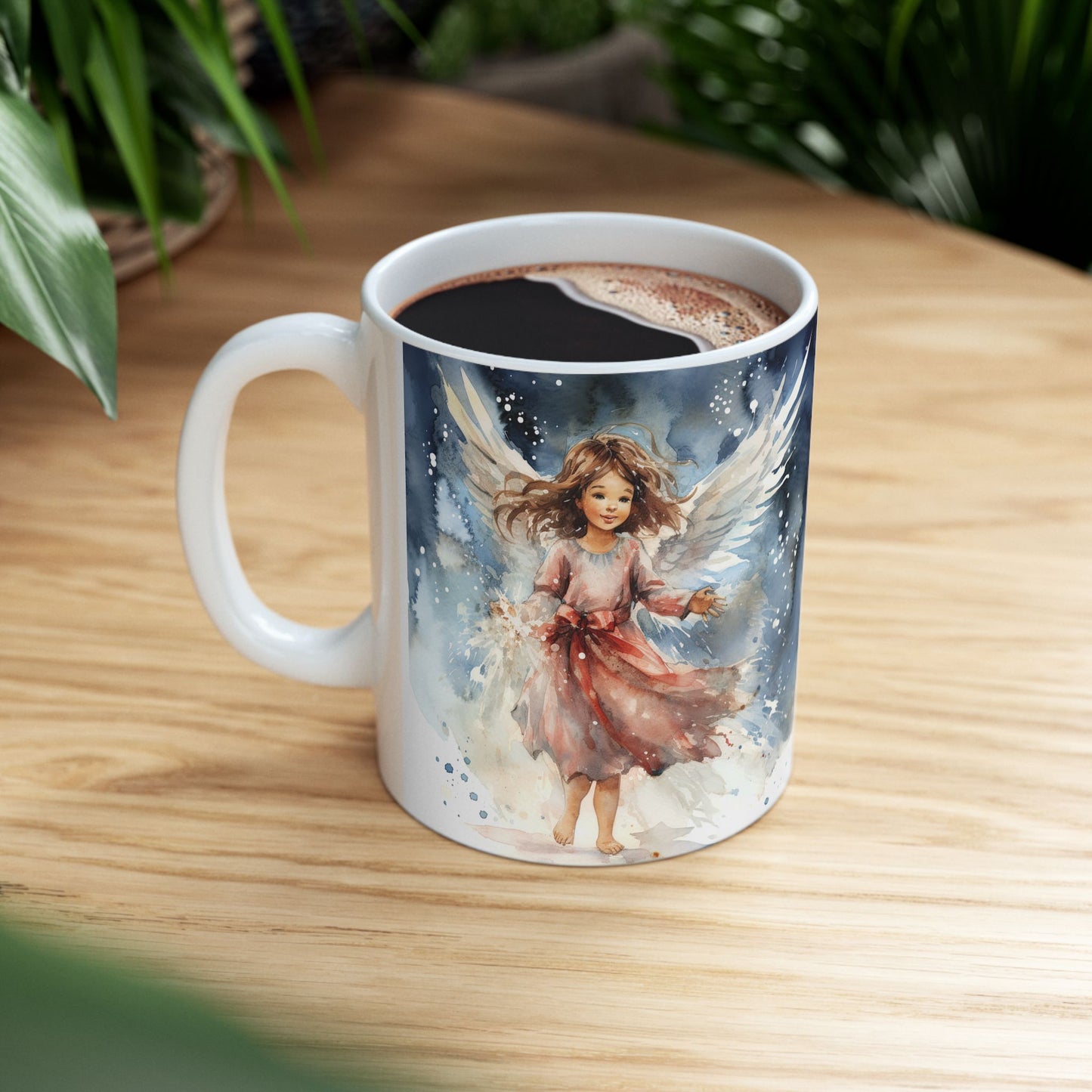 JAFFIRMATIONS, Custom ceramic11oz designer coffee and tea cups