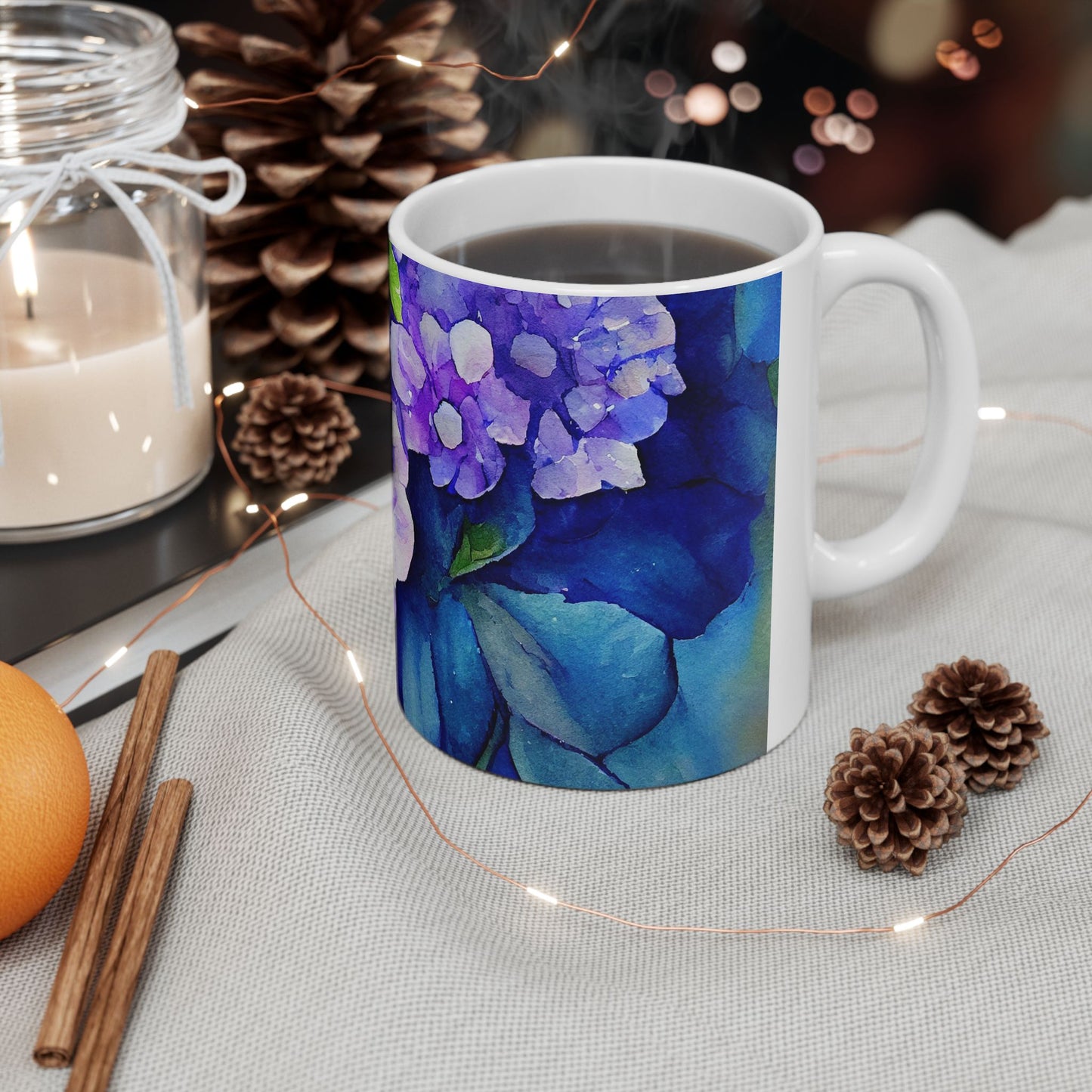 JAFFIRMATIONS, Custom ceramic11oz designer coffee and tea cups