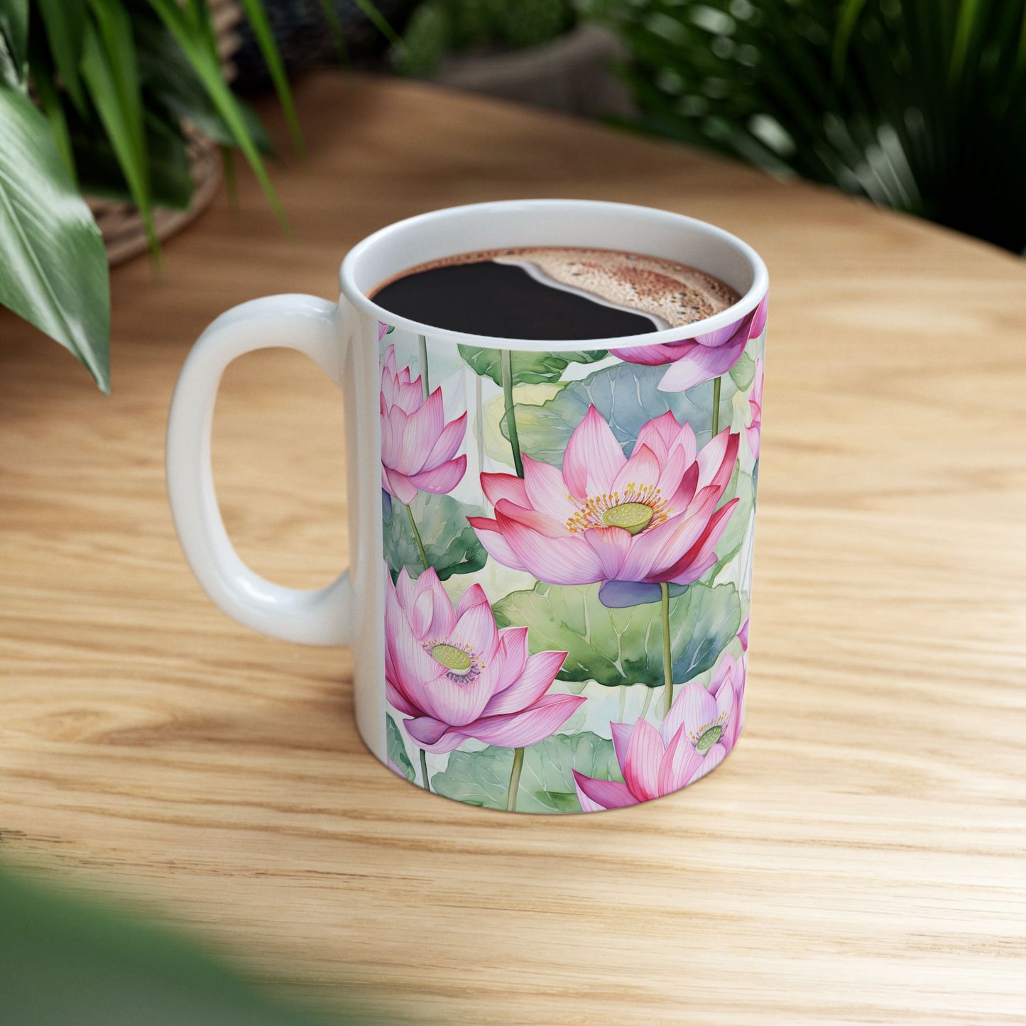 JAFFIRMATIONS, Custom ceramic11oz designer coffee and tea cups