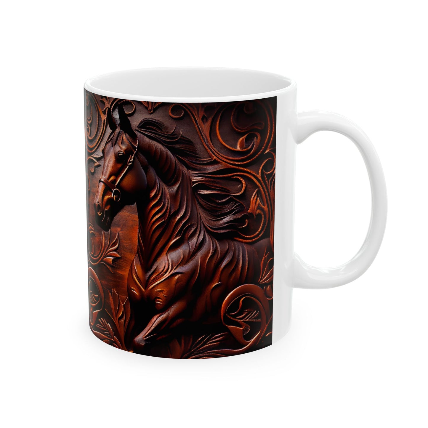 Ceramic Mug, (11oz,)