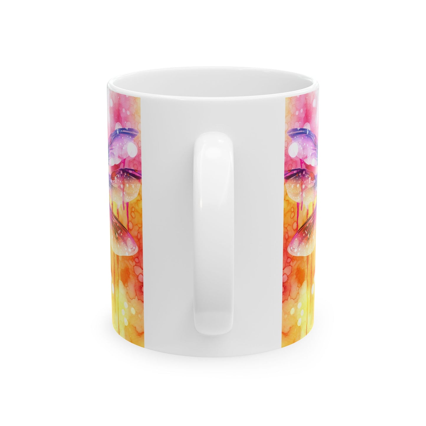 JAFFIRMATIONS, Custom ceramic11oz designer coffee and tea cups