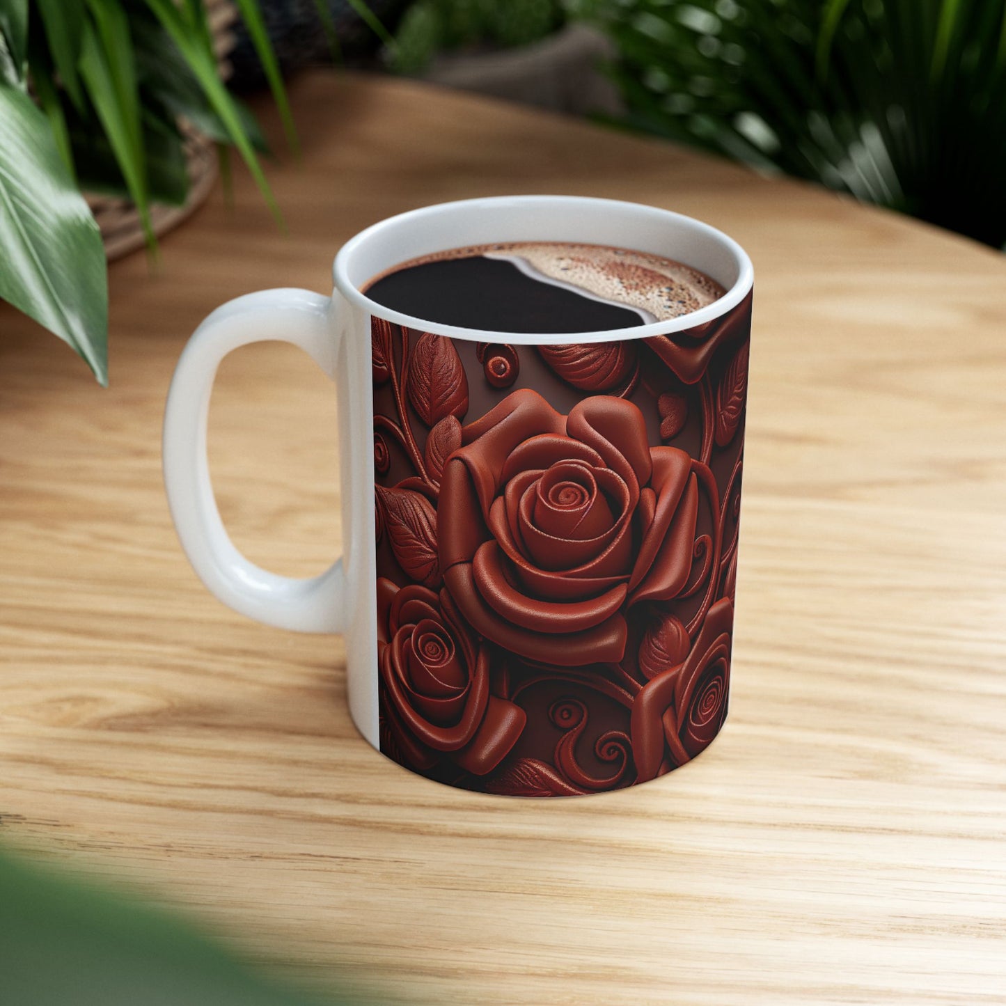 JAFFIRMATIONS, Custom ceramic11oz designer coffee and tea cups