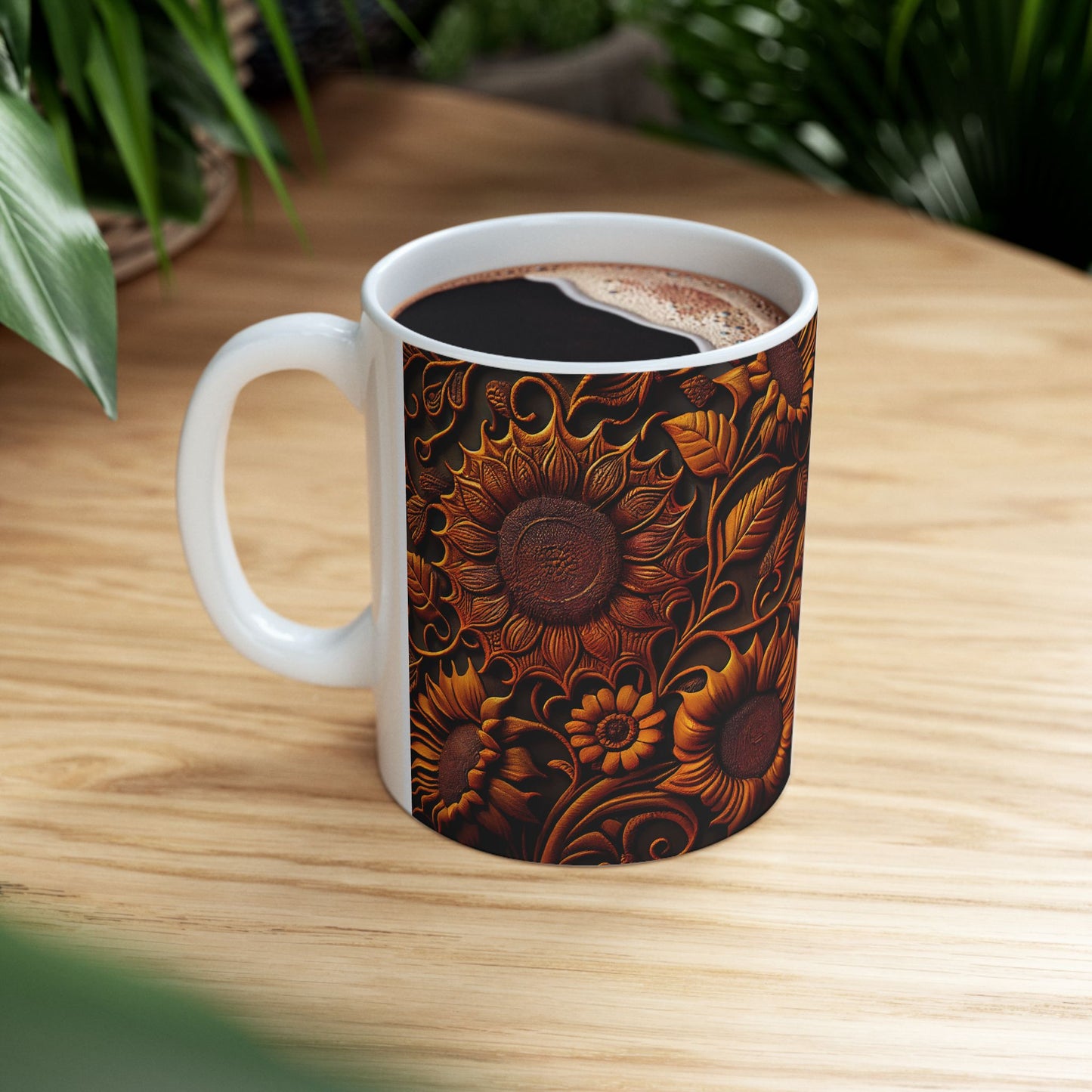 JAFFIRMATIONS, Custom ceramic11oz designer coffee and tea cups