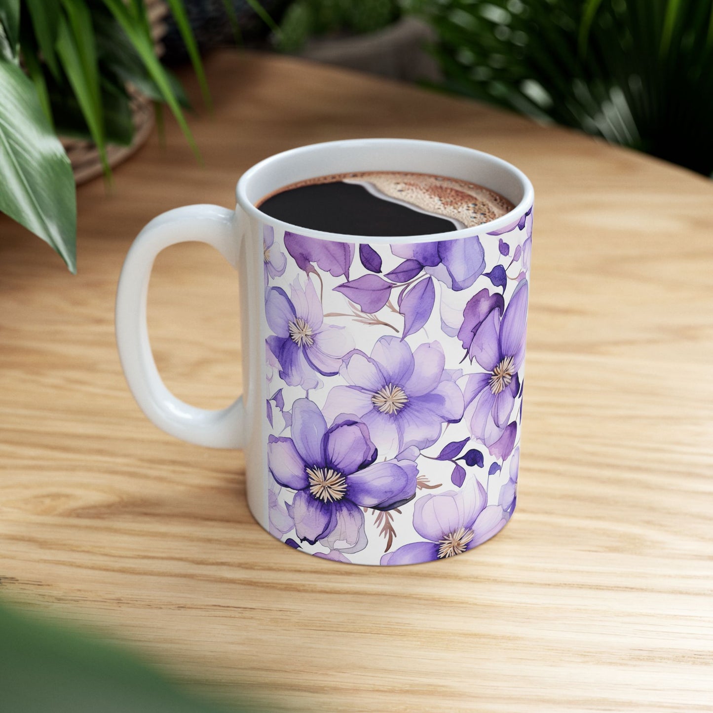 JAFFIRMATIONS, Custom ceramic11oz designer coffee and tea cups