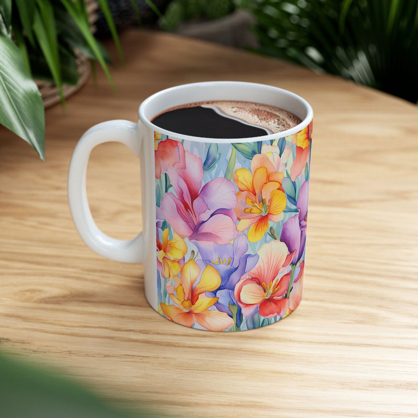 JAFFIRMATIONS, Custom ceramic11oz designer coffee and tea cups