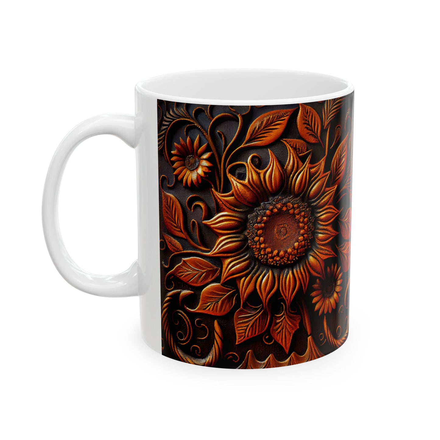 JAFFIRMATIONS, Custom ceramic11oz designer coffee and tea cups