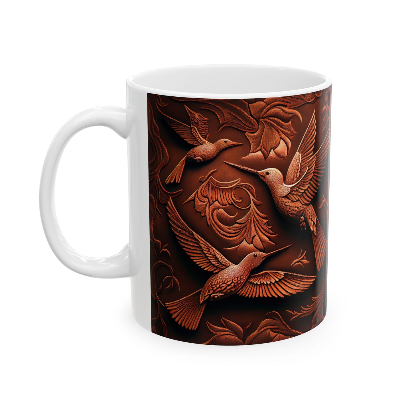 JAFFIRMATIONS, Custom ceramic11oz designer coffee and tea cups