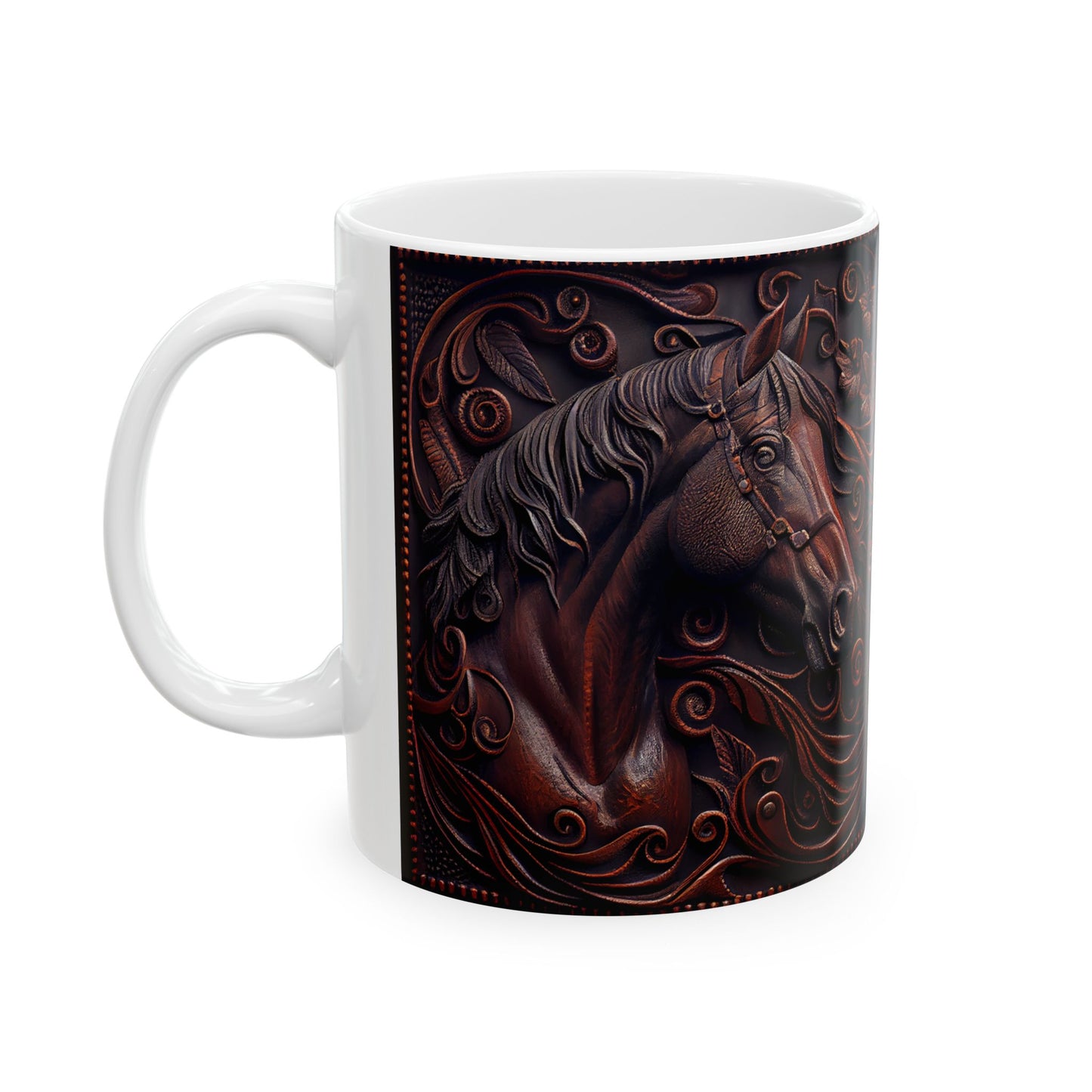 Ceramic Mug, (11oz,)