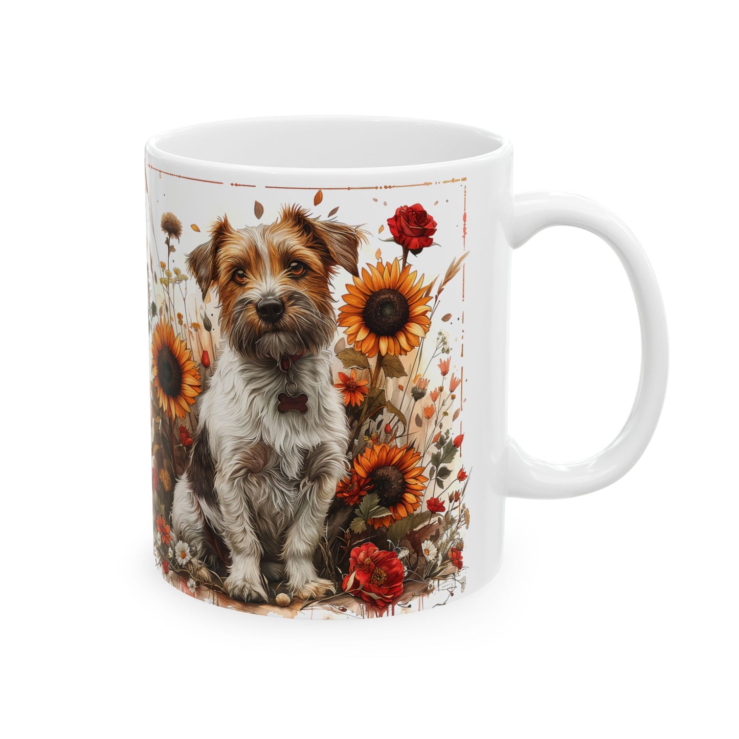 Ceramic Mug, (11oz, )