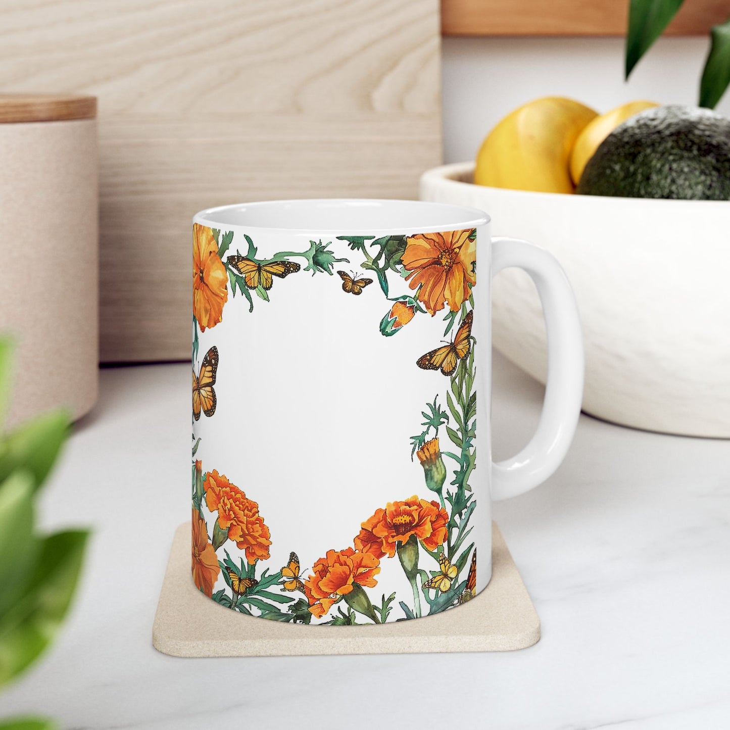 JAFFIRMATIONS, Custom ceramic11oz designer coffee and tea cups