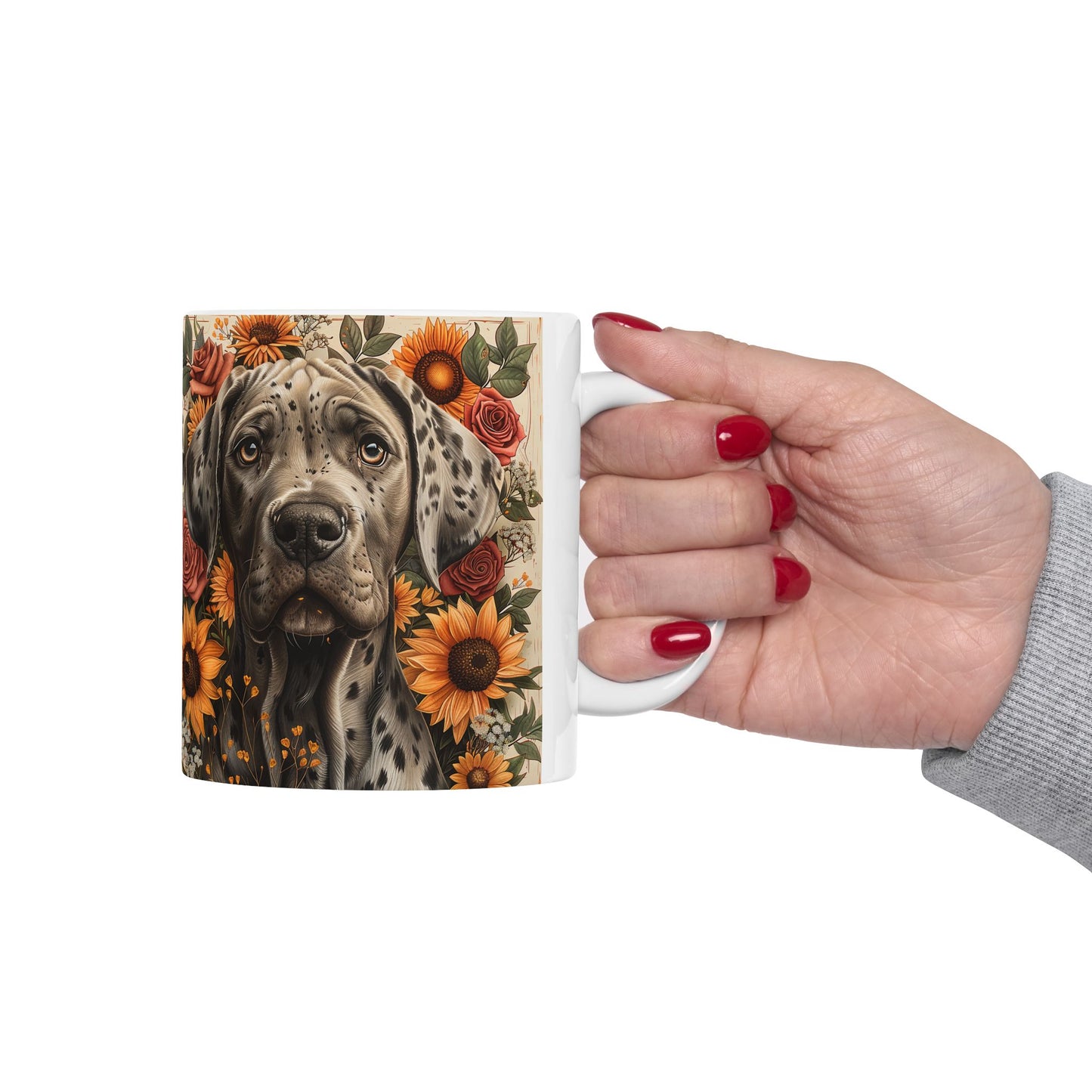 Ceramic Mug, (11oz,)