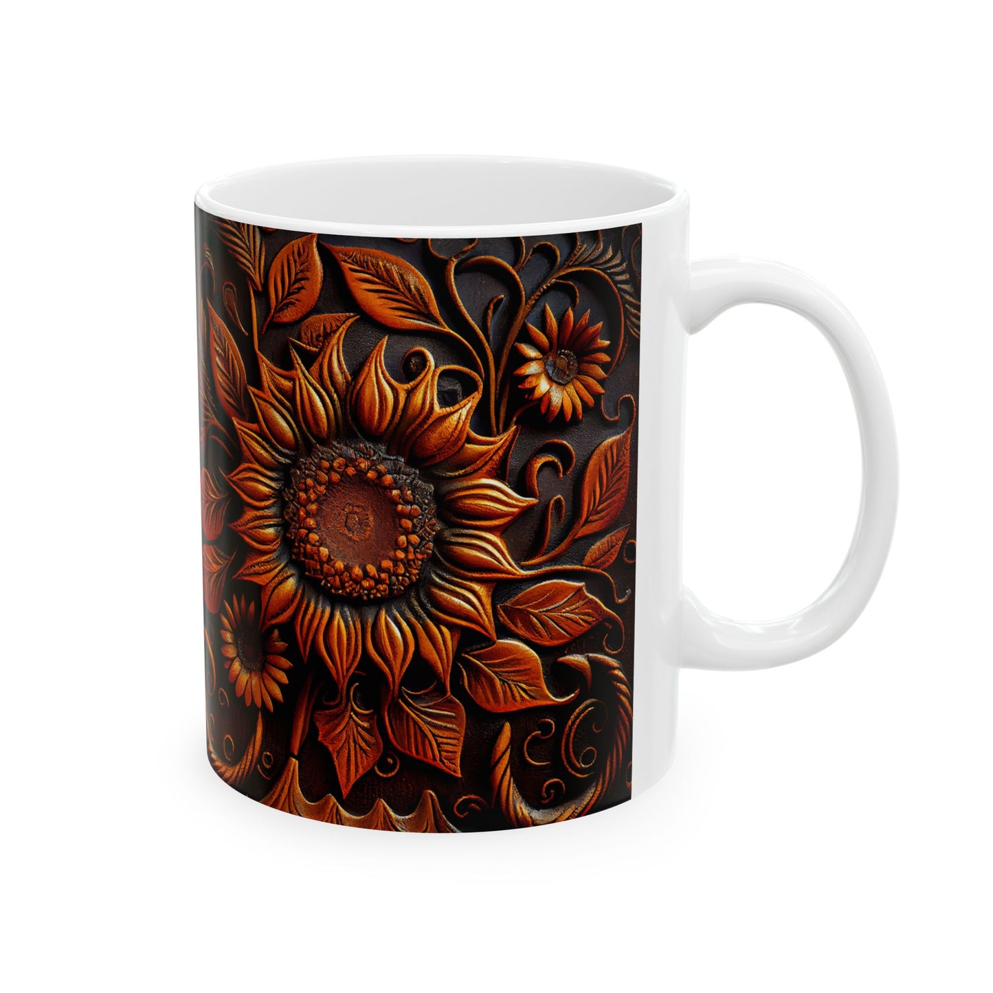 JAFFIRMATIONS, Custom ceramic11oz designer coffee and tea cups