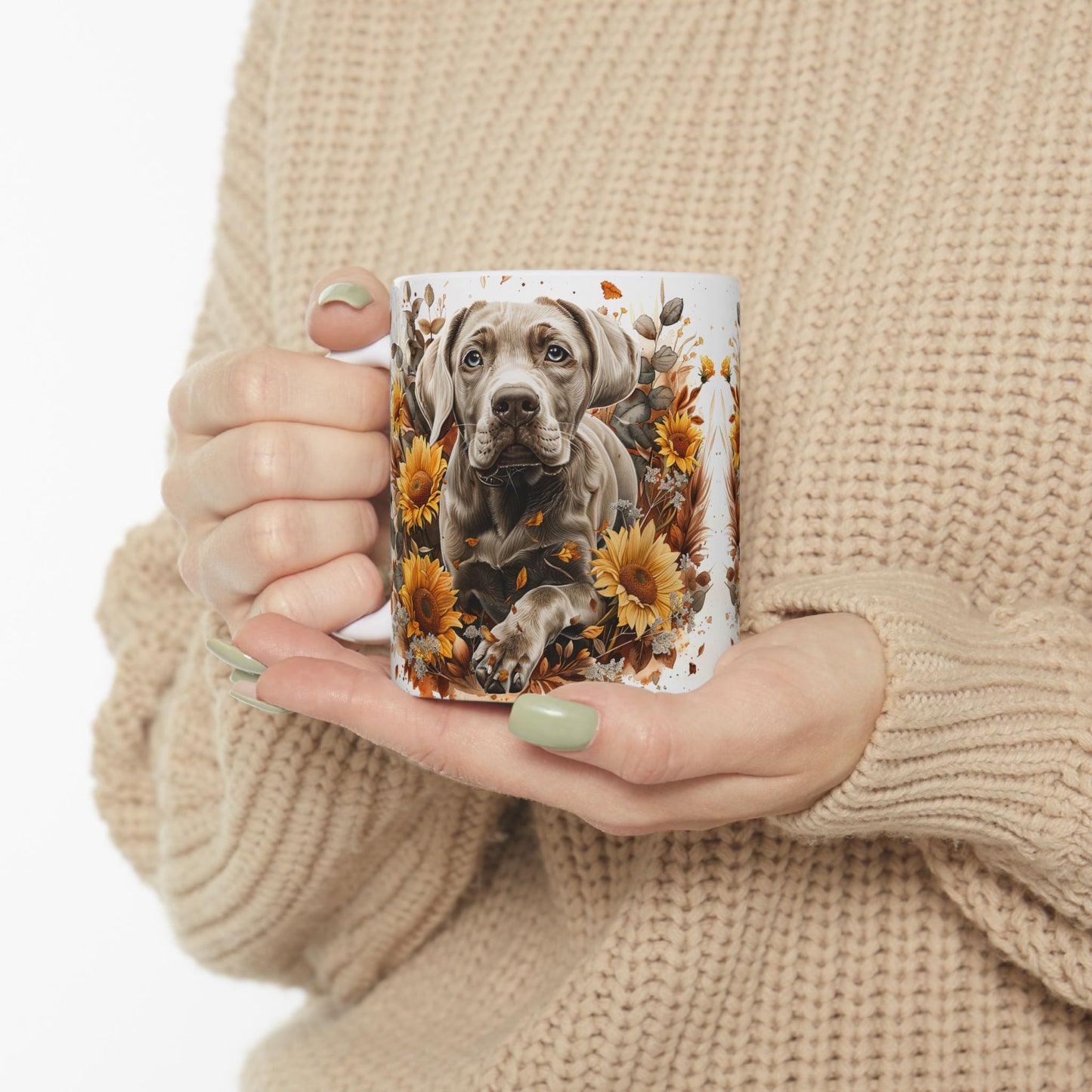 Ceramic Mug, (11oz,)