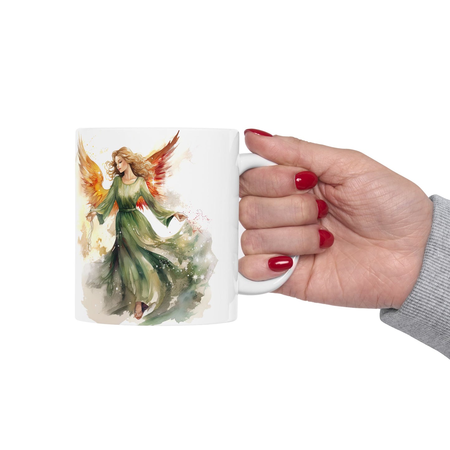 Ceramic Mug, (11oz)