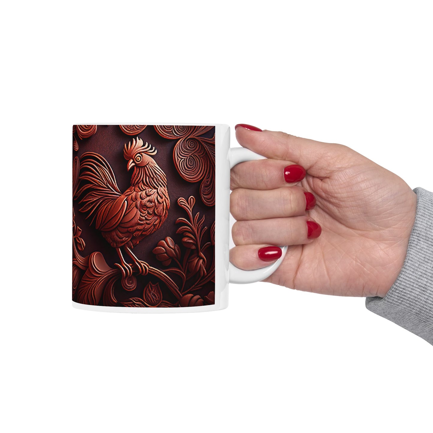 Ceramic Mug, (11oz,)