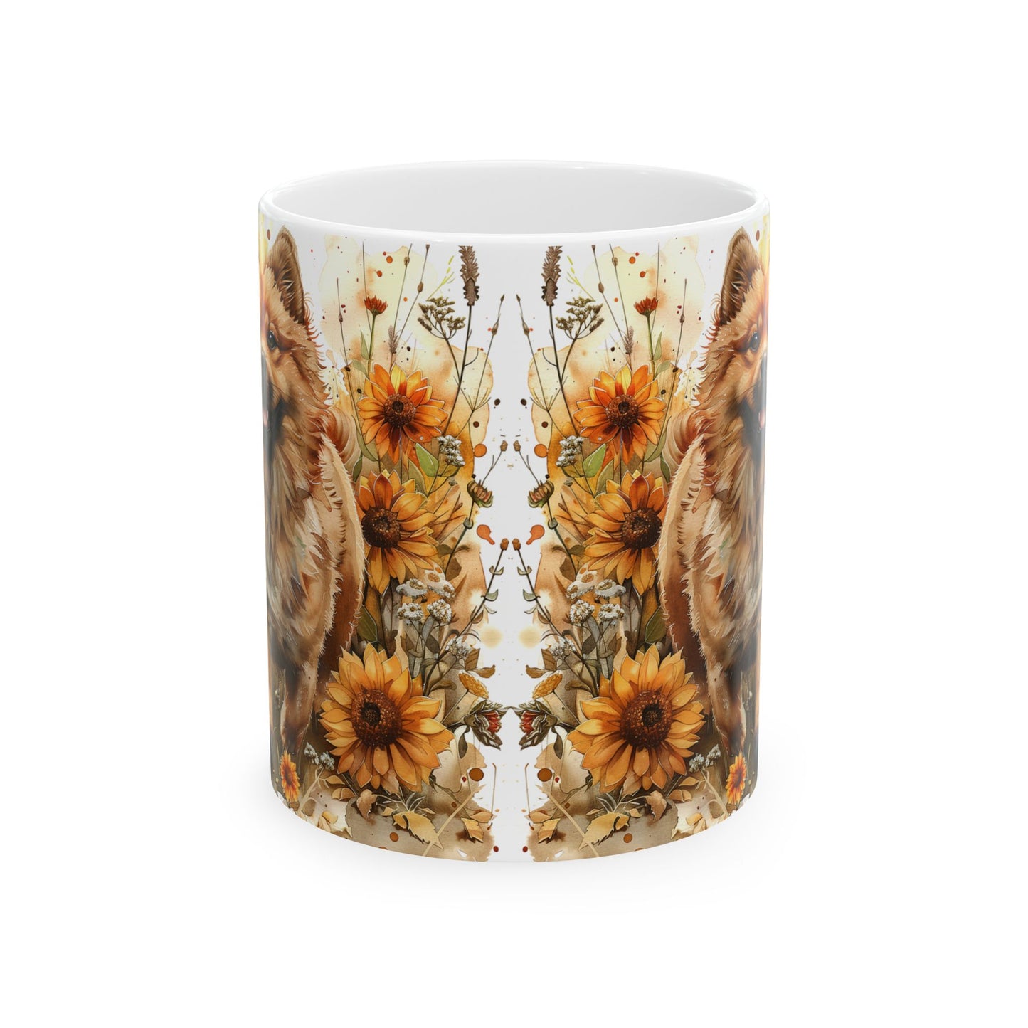 Ceramic Mug, (11oz, )