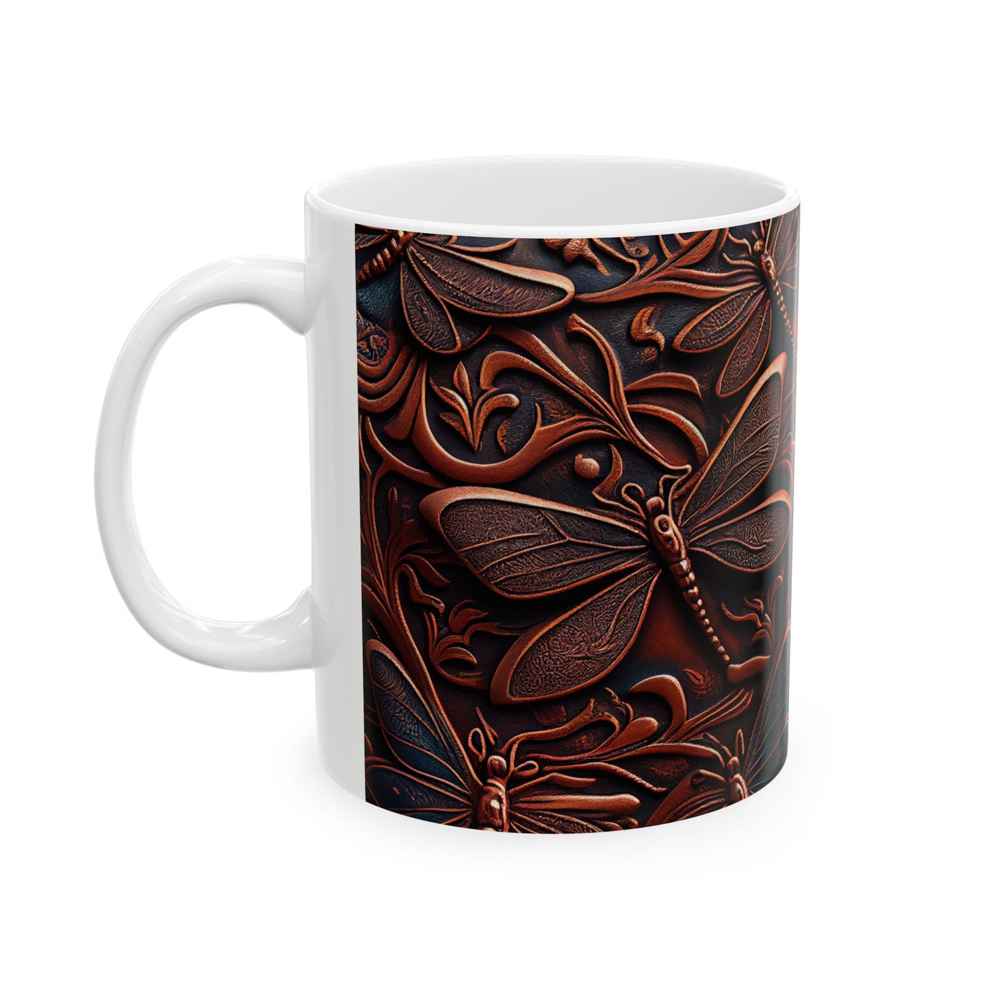 JAFFIRMATIONS, Custom ceramic11oz designer coffee and tea cups