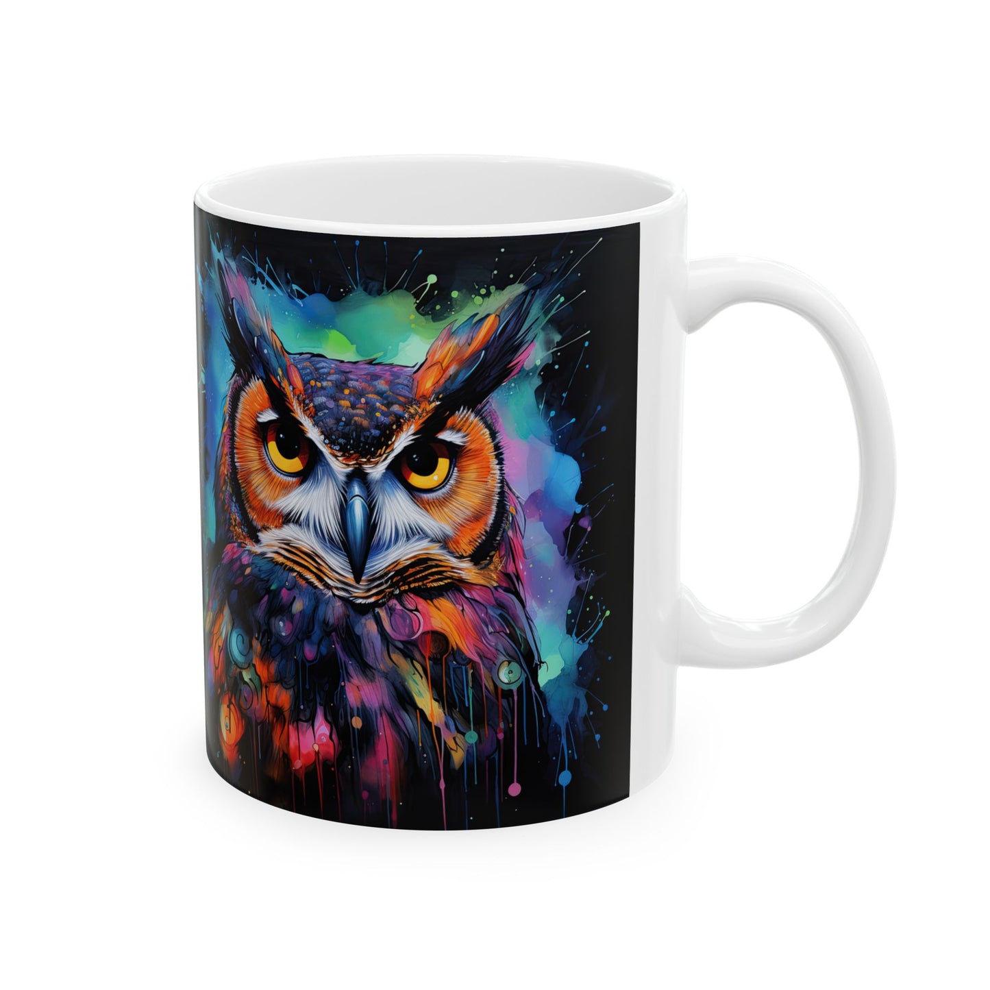 Ceramic Mug, (11oz, )