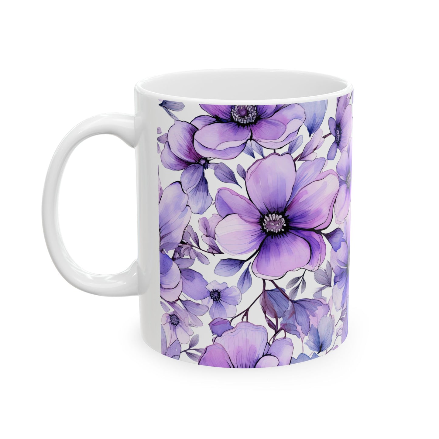 JAFFIRMATIONS, Custom ceramic11oz designer coffee and tea cups