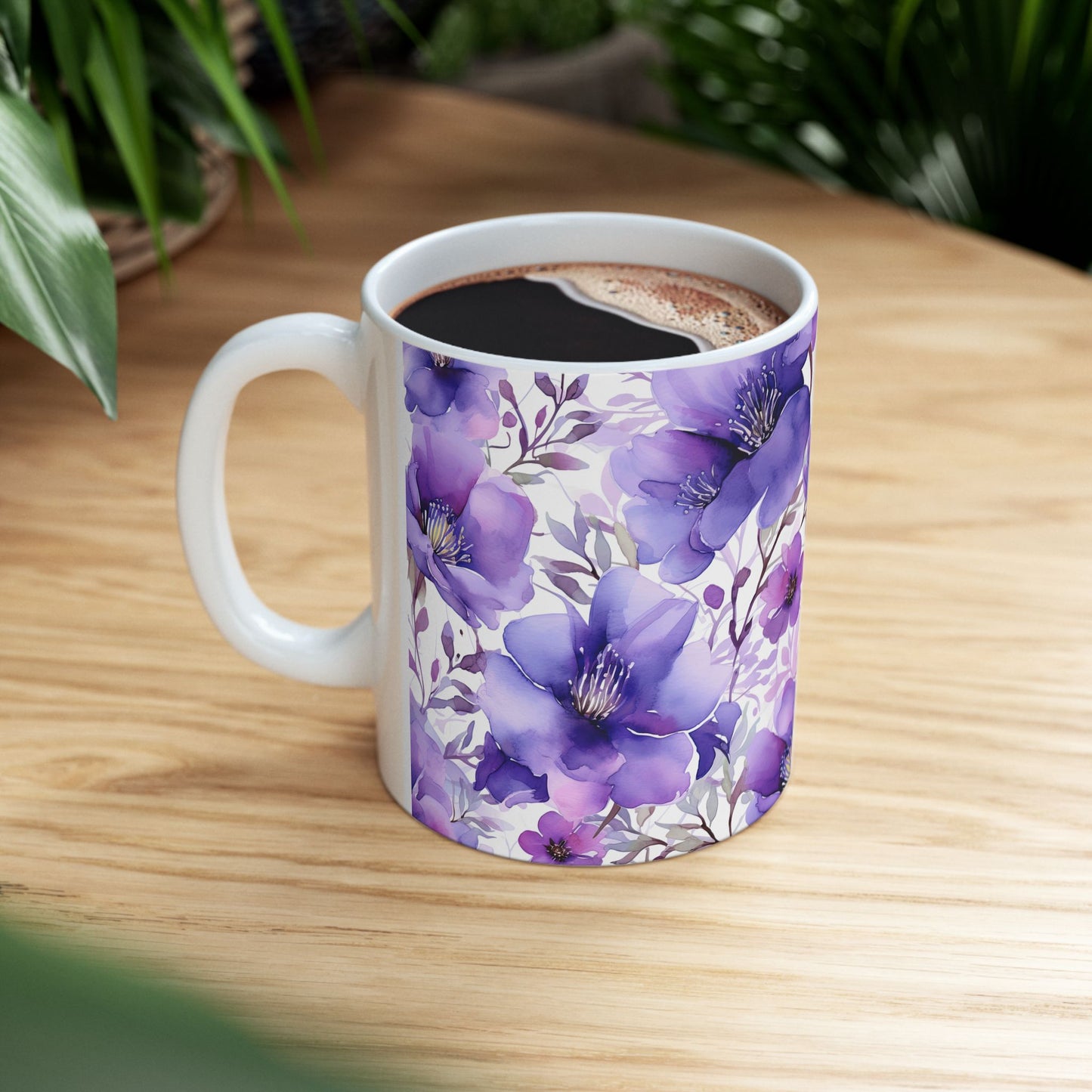 JAFFIRMATIONS, Custom ceramic11oz designer coffee and tea cups