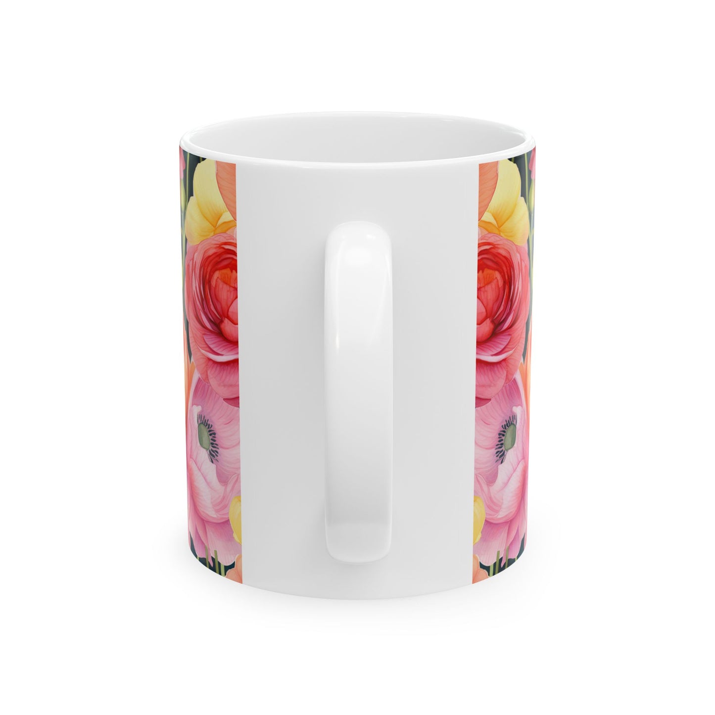 JAFFIRMATIONS, Custom ceramic11oz designer coffee and tea cups